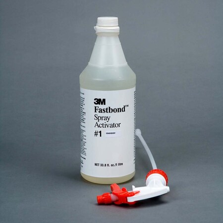 3M Fastbond Spray Activator 1, 1 Liter Bottle With Sprayer 7010329887